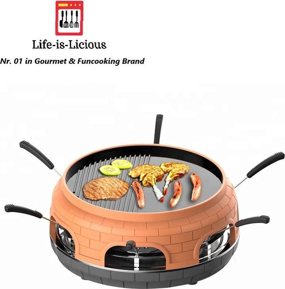 Life is Licious - Luxe Pizzarette -  Pizzarette Grill