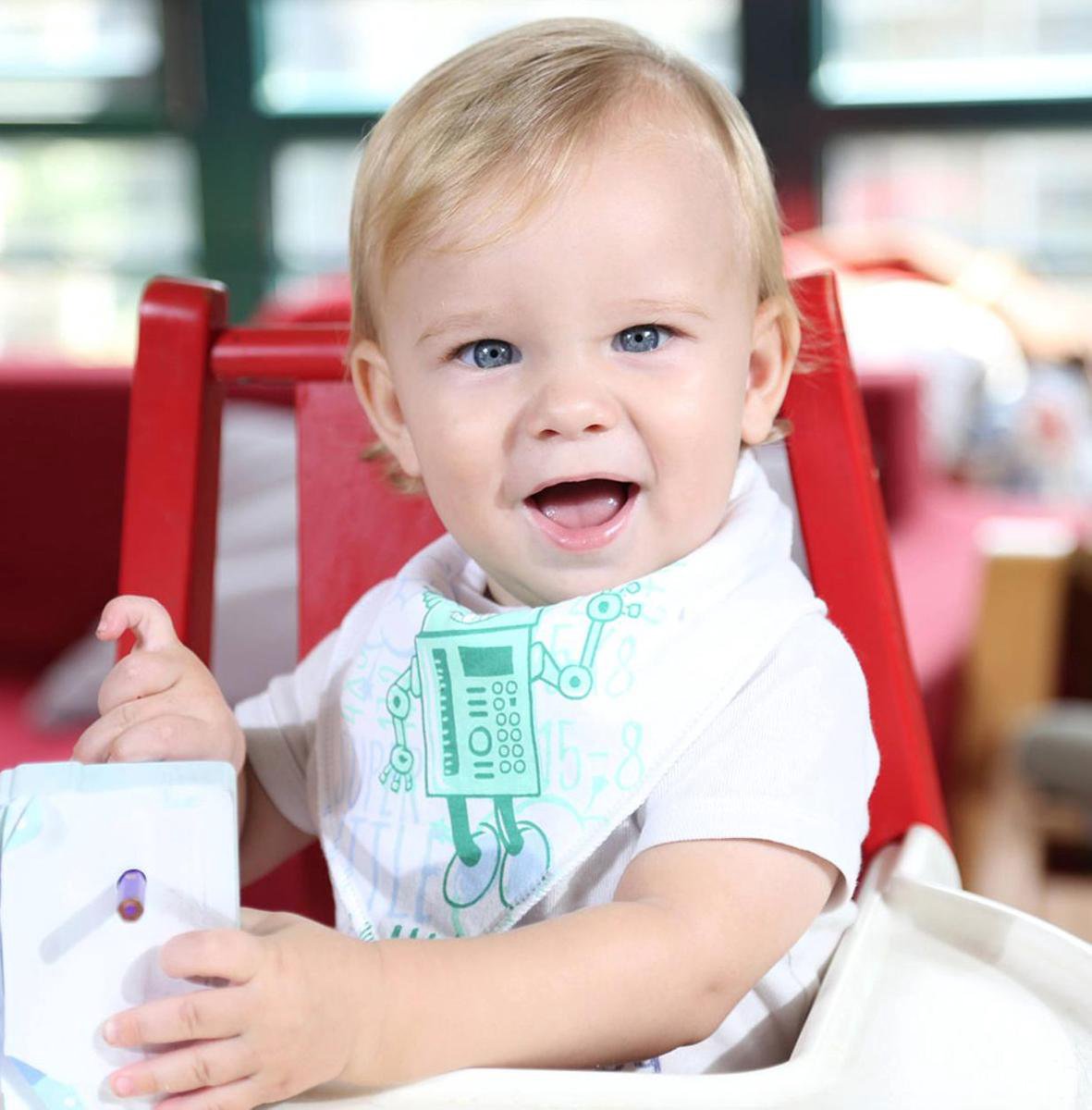 Baby Bandana - Katoen - Herbruikbaar - Stoer - Babyaccessoires - Baby & Kind | Zwart