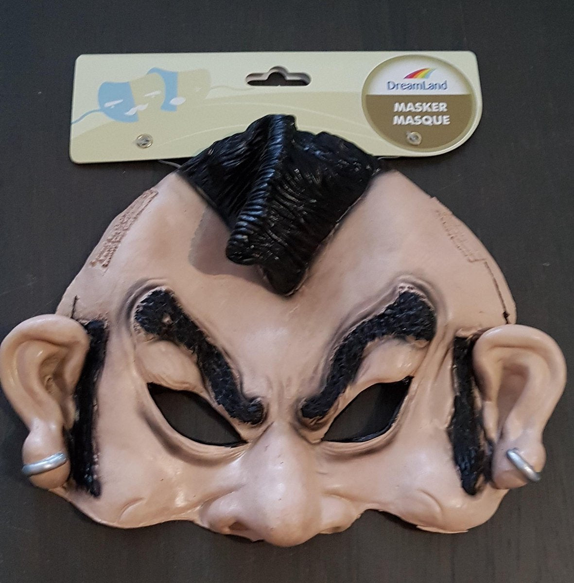 Luxe rubberen masker punker