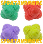 Vinex - Reactie bal - Reactiebal - Reaction Ball - Ø 7 cm - set van 4 ballen - Rubber - mix kleuren