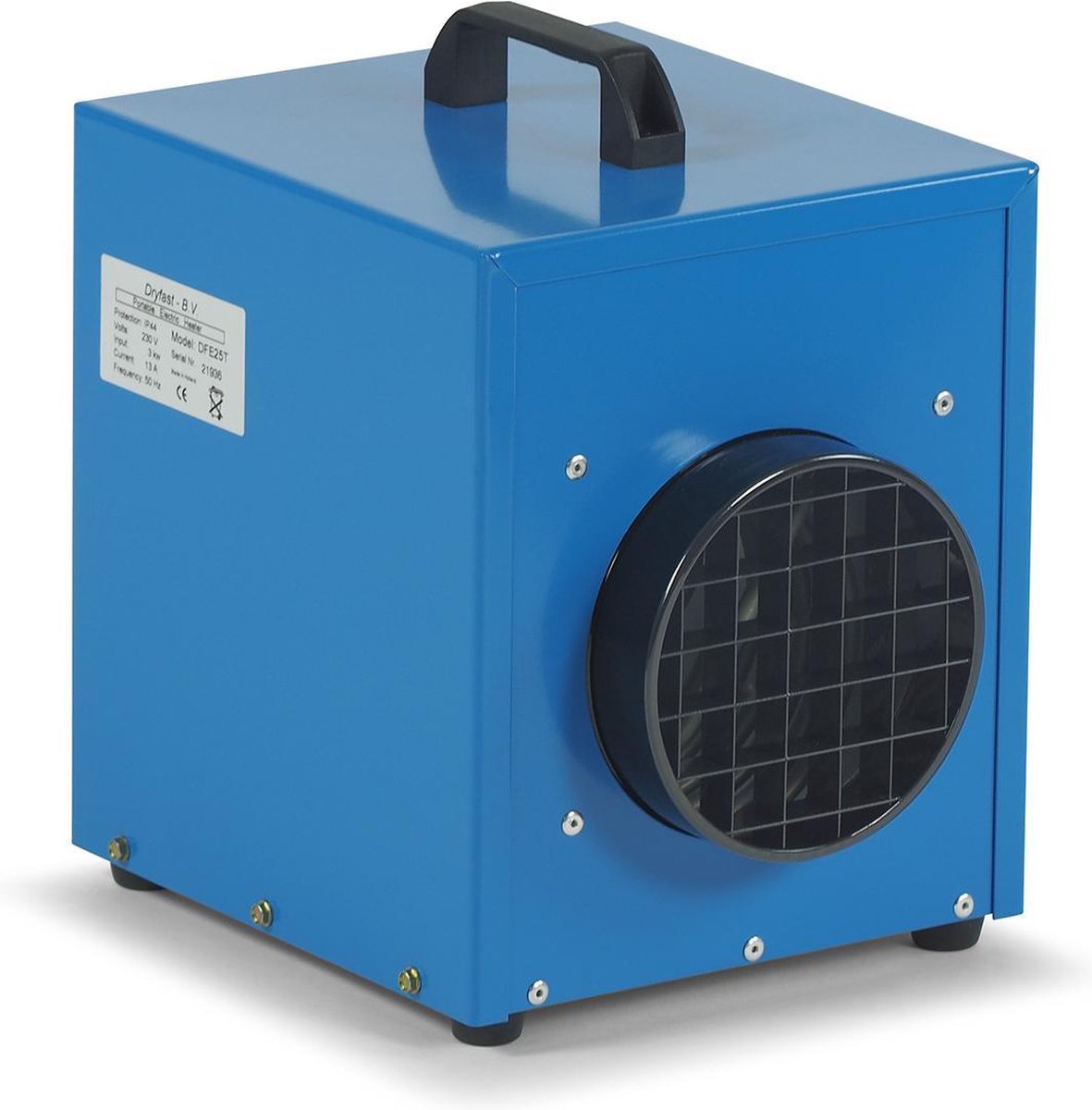 Elektrische kachel voor de bouw DFE 25 T met ingebouwde thermostaat