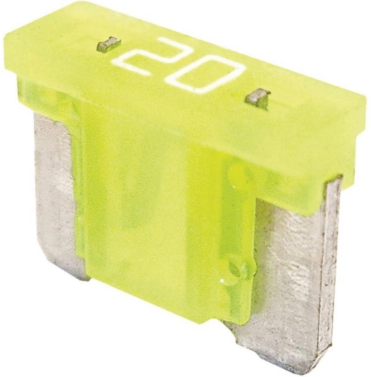 STEEKZEKERING MINI LOW PROFILE 20A (5ST) - Auto zekering