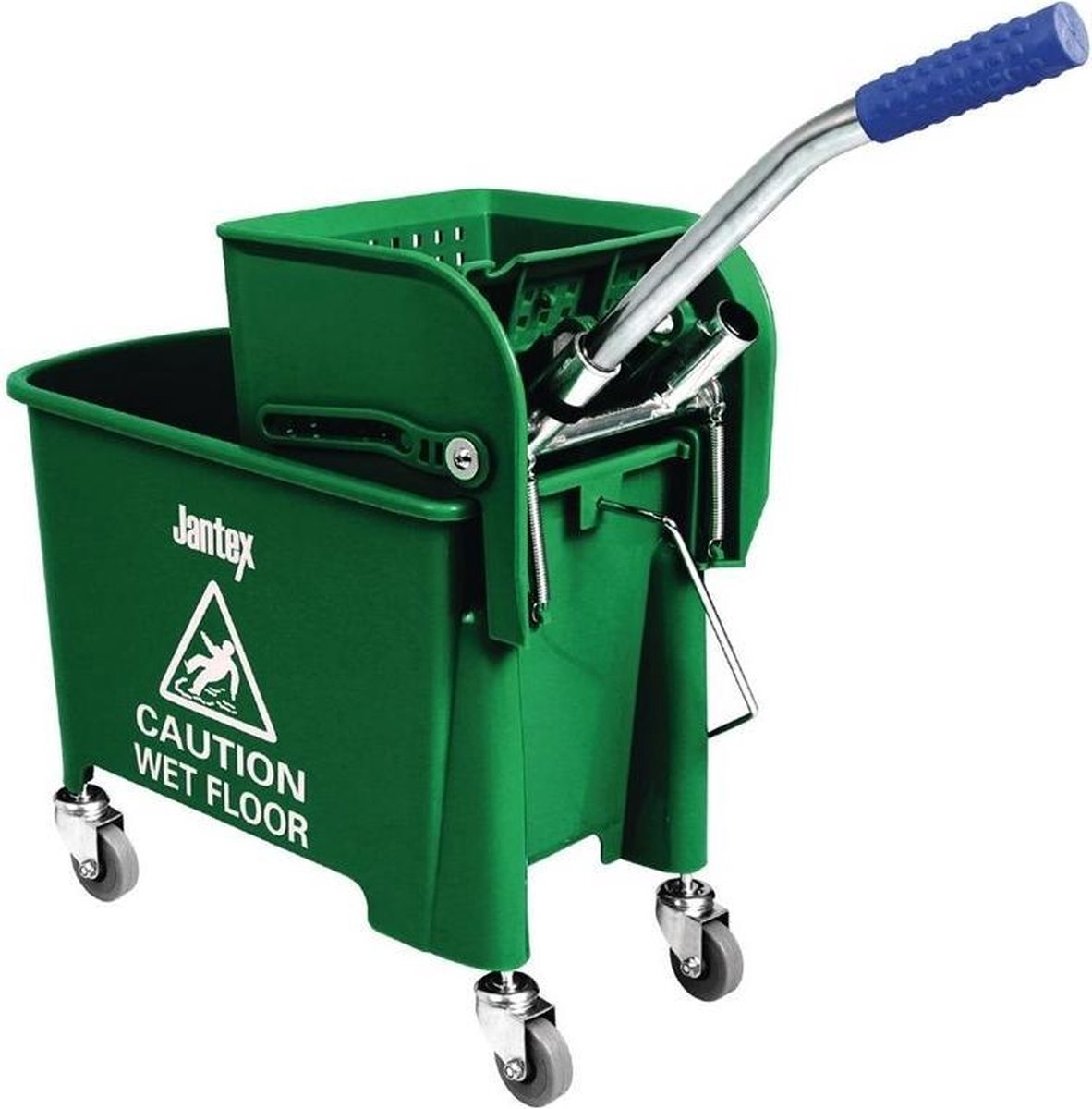 Jantex rolemmer met wringer groen 20ltr