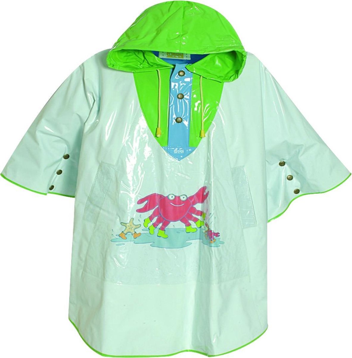 Anuy Regenponcho Lugano Junior Groen One Size
