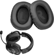 Luxe Lederen Oorkussen Set Voor Logitech G Pro/G Pro X Gaming Headset- Vervangende Koptelefoon Earpads - Oor Kussens - Ear Pads - Oorkussens Met Noise Cancelling Memory Foam Binnenlaag - Zwart