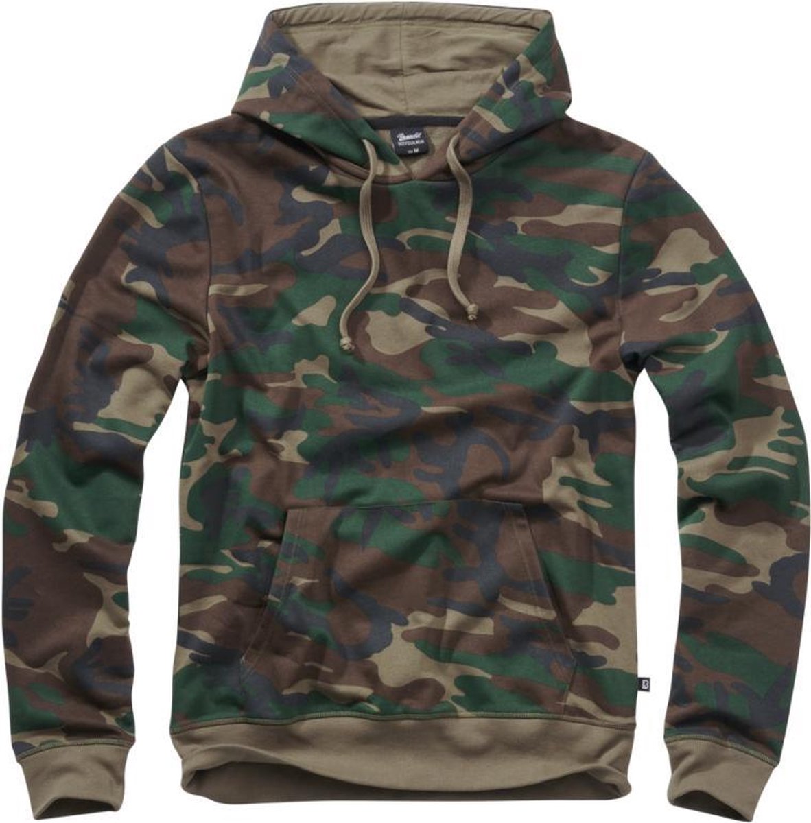 Sweat Hoodie Woodland Camouflage - Trui - Hip Hop - Stoer - Warm - Capuchon - Winter - Kou - Urban - Fashion - Mode