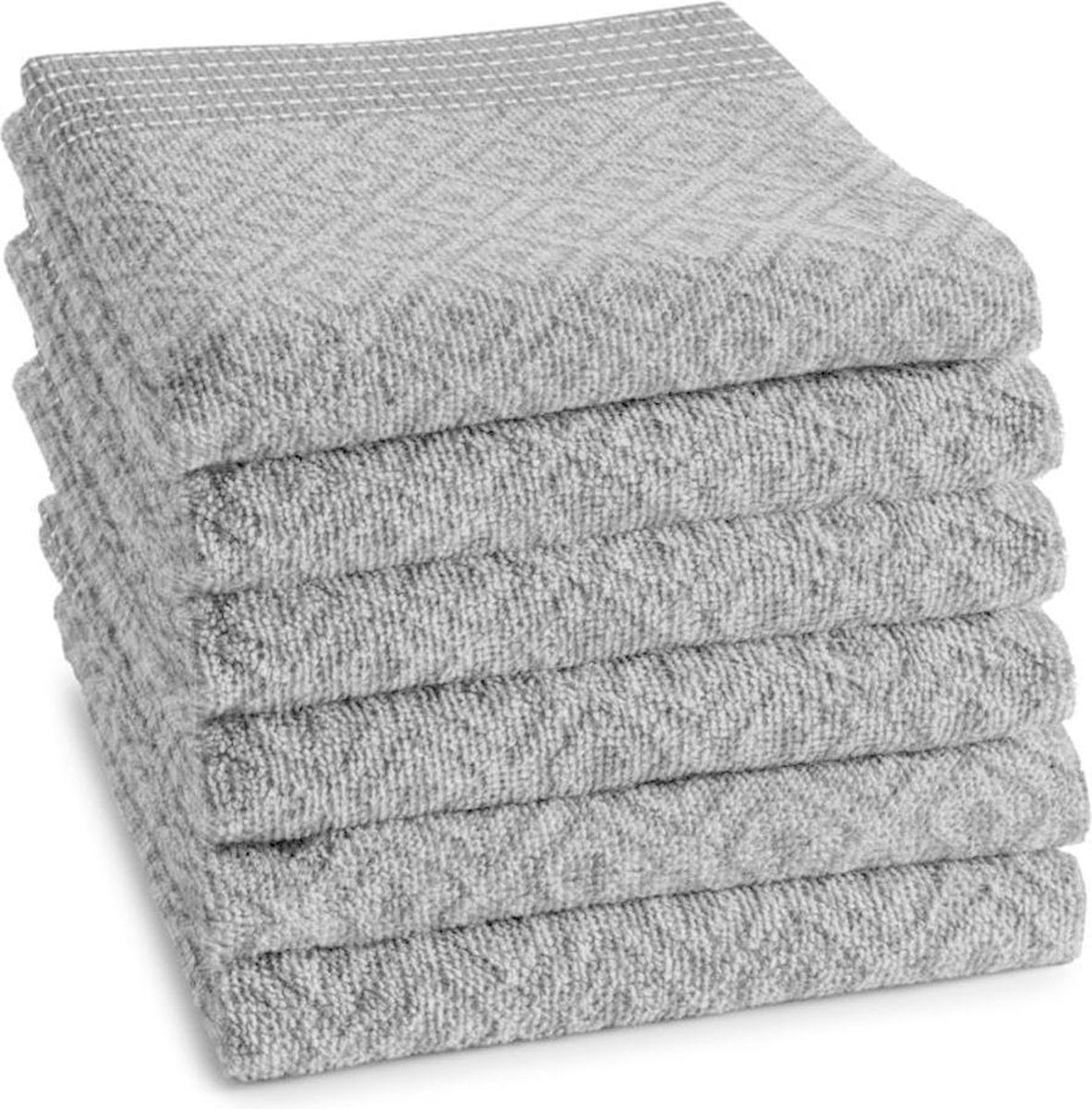 DDDDD Akira Keukendoek (6 Stuks) - 50x55 cm - Grey