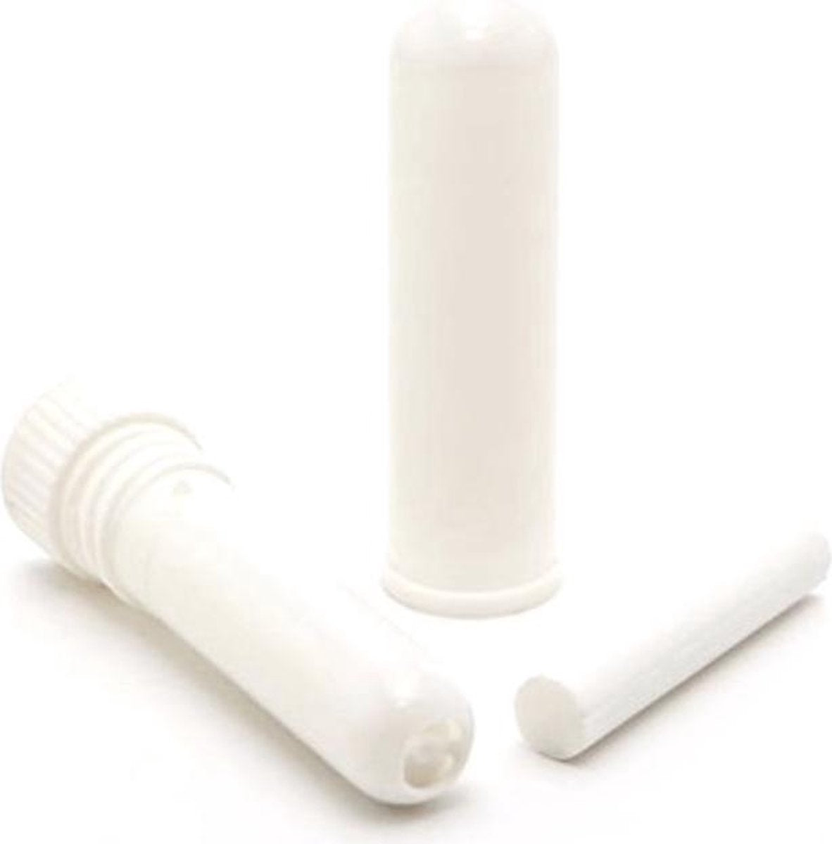 Inhalator essentiële olie - wit - aromatherapie - prijs per 4 stuks
