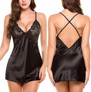 Zwarte Babydoll - Orsina Black