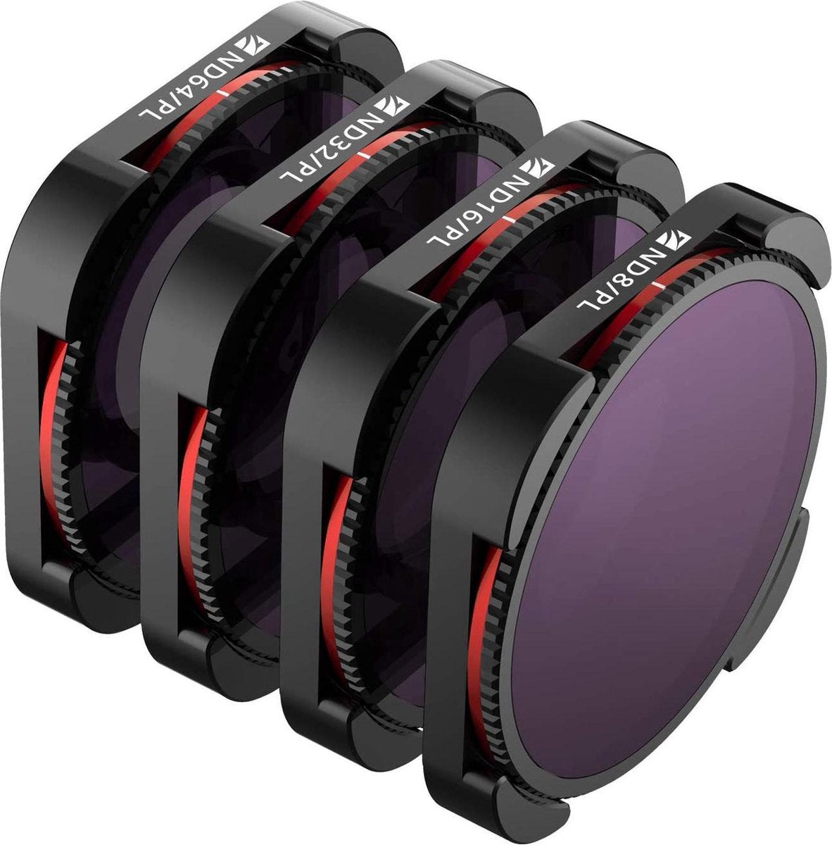 Freewell Bright Day 4K-serie filterset voor GoPro HERO9 Black (4-pack)