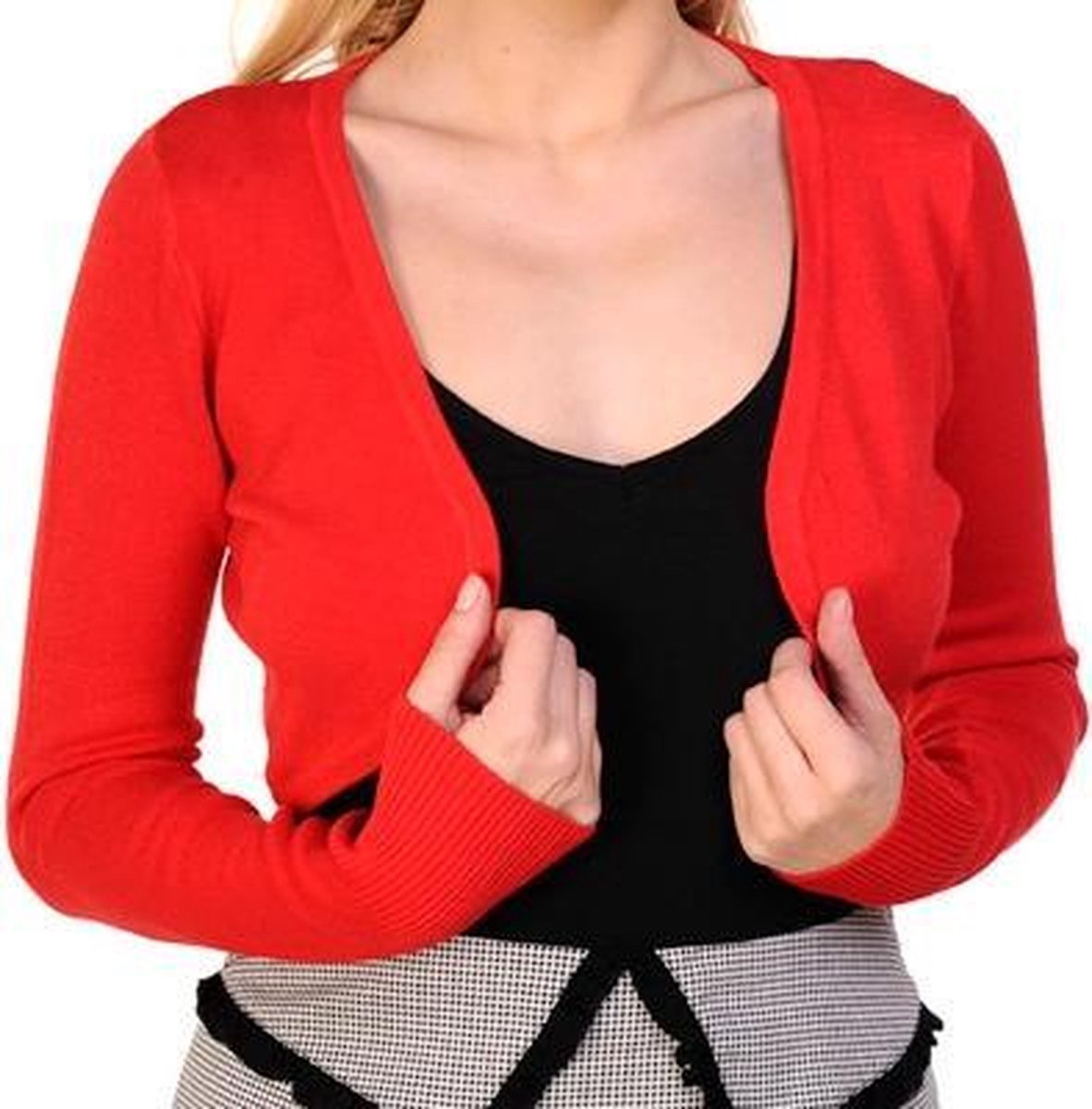 Banned Bolero -2XL- FLICKERS Rood