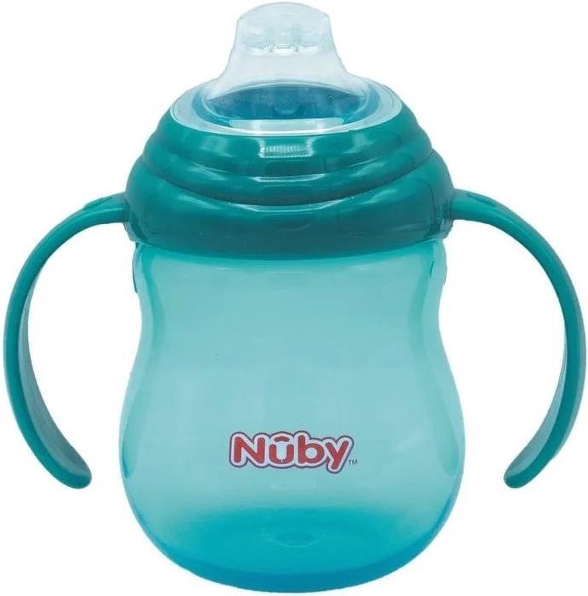 Nuby Antilekbeker Met Handvatten 270 Ml Aqua