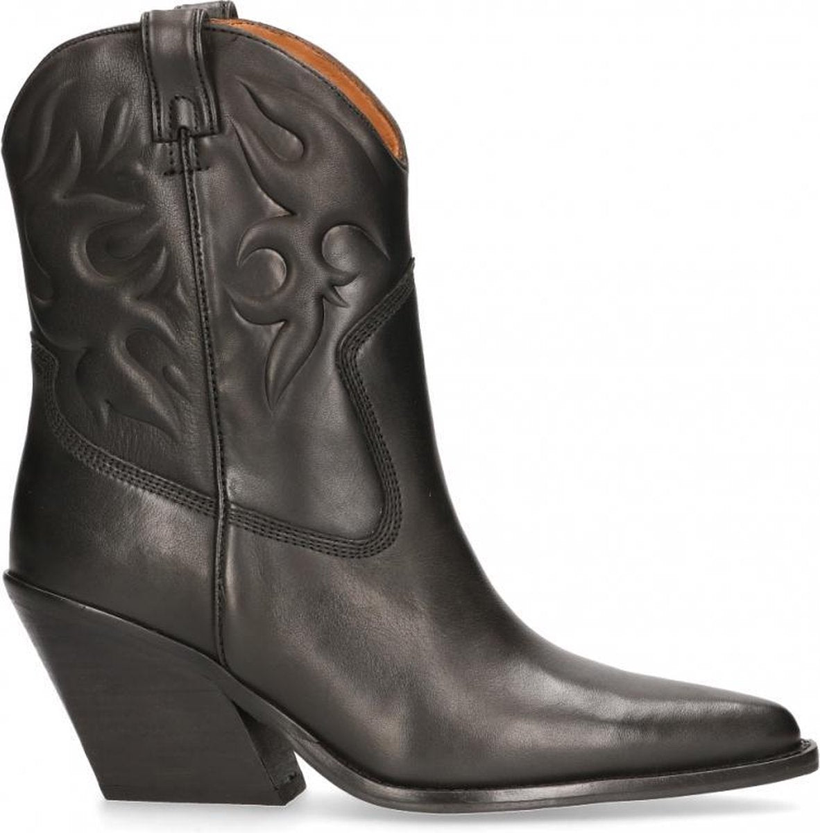 Bronx  - Low Kole Westernlaarsje - Womens - Black - 38