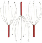 Ruuf-Drops*- Hoofdmassage Spin- Rood- 3 Stuks- Hoofdmassage- Hoofdspin massage- Massage spin- Hoofd Massage- Ruuf-Drops- Luxe Hoofdspin- Nek Massage- Massage Apparaat- Metaal- Sensationele Hoofdmassage Spin- Anti-Stress- Relaxen