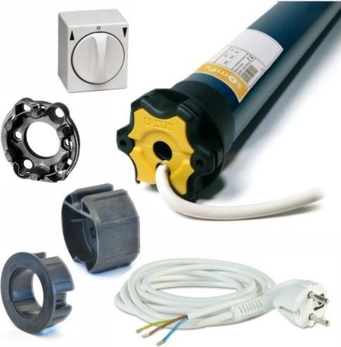 Somfy motorombouwset knikarmschermen tot 400 cm breedte