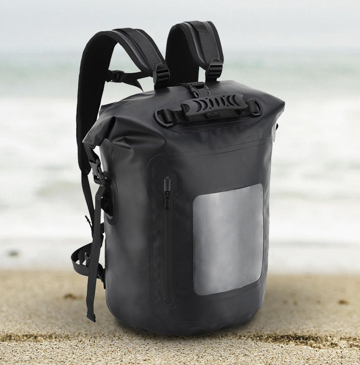 VIZU VEXDB30BK 30 Liter Waterdichte Drybag - Rugzak Zwart