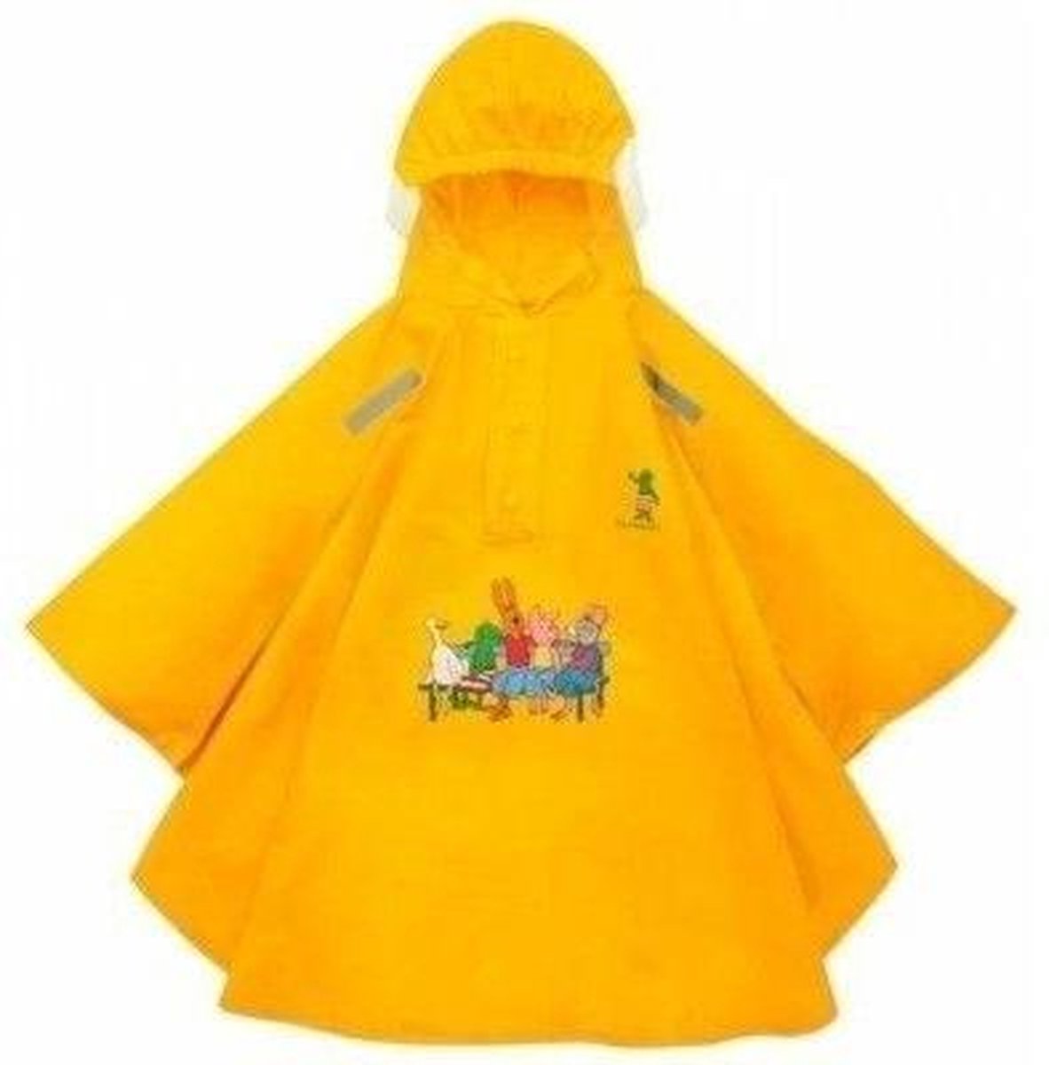 Willex Kikker Poncho Maat - 116/122 Geel (Cape)