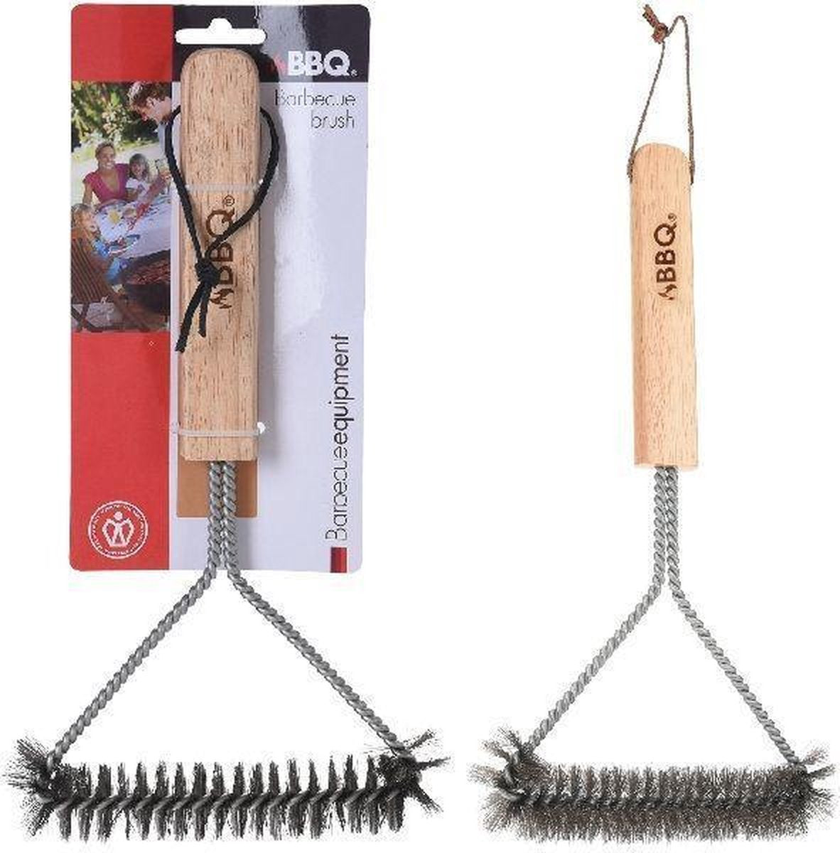 Bbq Barbecueborstel Rvs 31 Cm