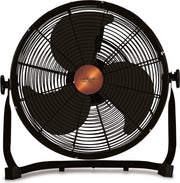 Cecotec Stille Design Vloerventilator - Ventilator staand - Verstelbaar - 3 snelheden - Ventilatoren tafel en vloer - Koperen motor - Zwart