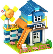 Bouwblokken 140 delig - Mijn Eerste Huisje Creaties  - Voordeelverpakking - Bouwstenen compatibel met Duplo