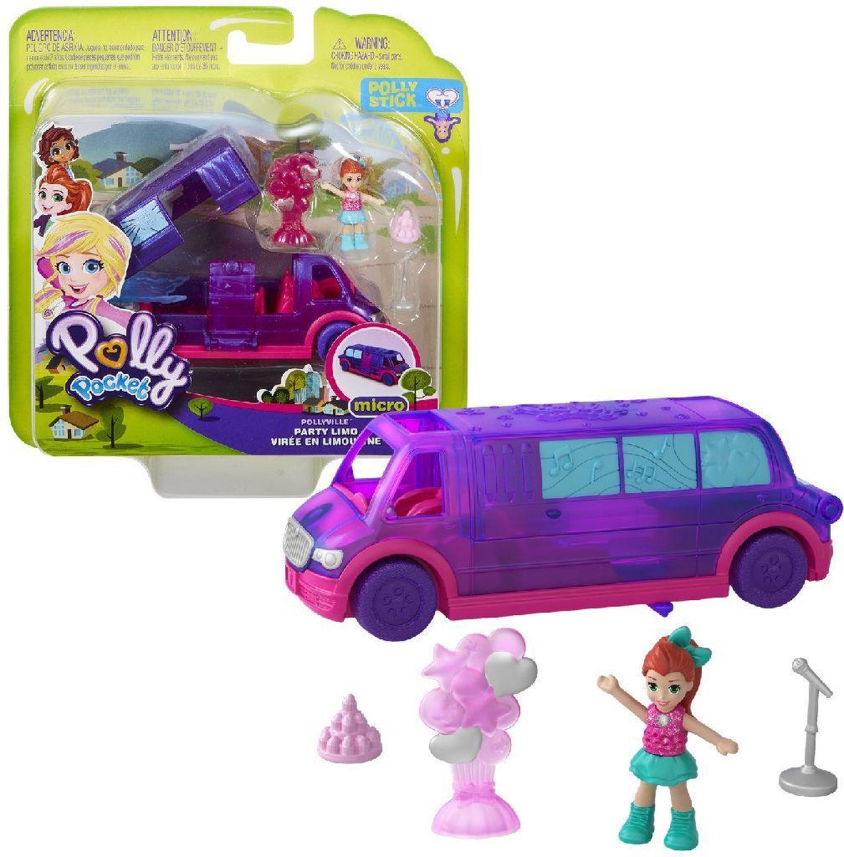 Polly Pocket Pollyville Limousine