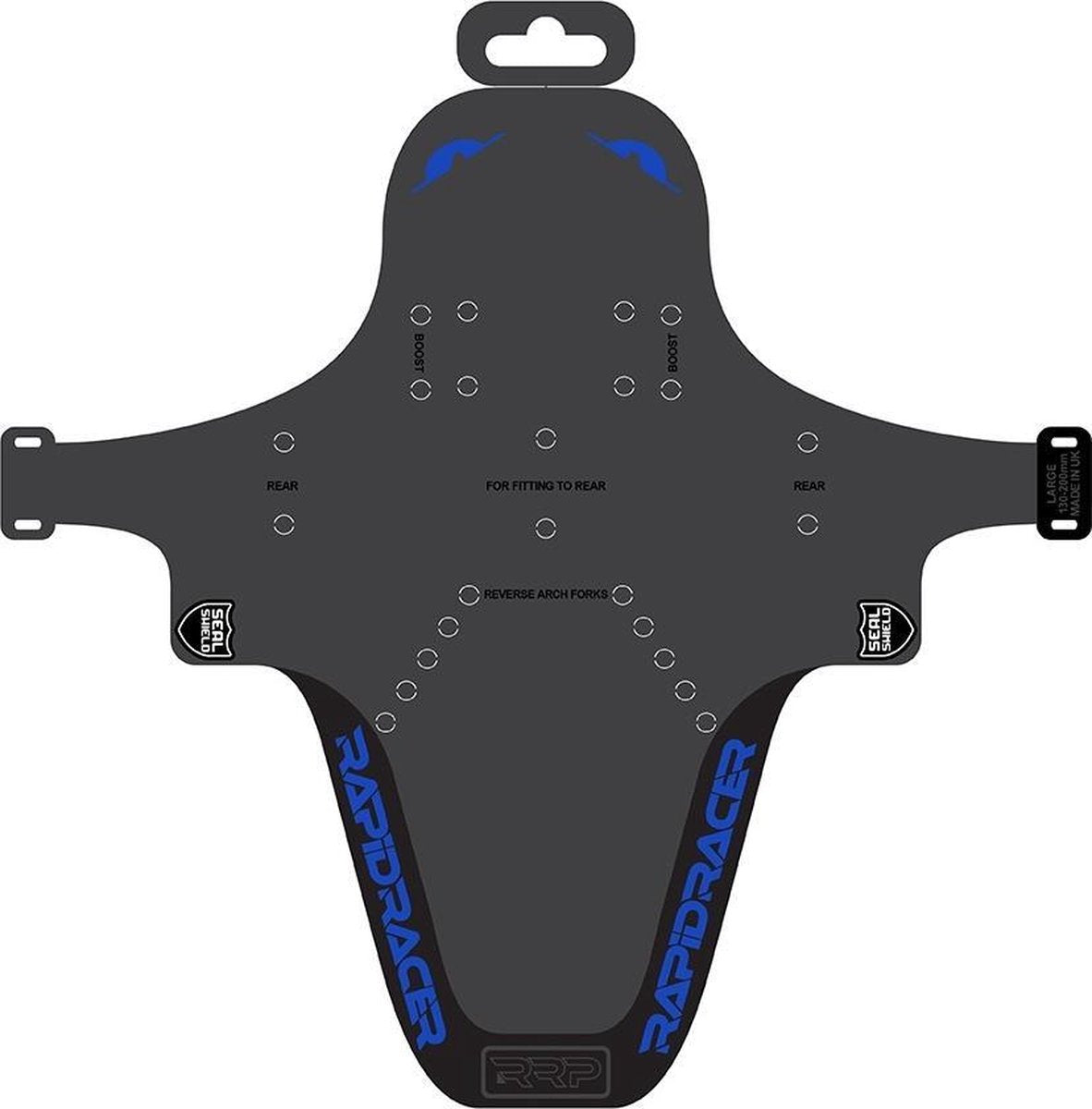Rapidracerproducts Spatbord Enduroguard 130-200 Mm Blauw