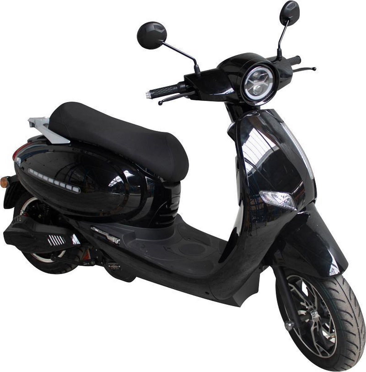 Elephant - City- Elektrische scooter - 25km/h - Actieradius 45km - Zwart