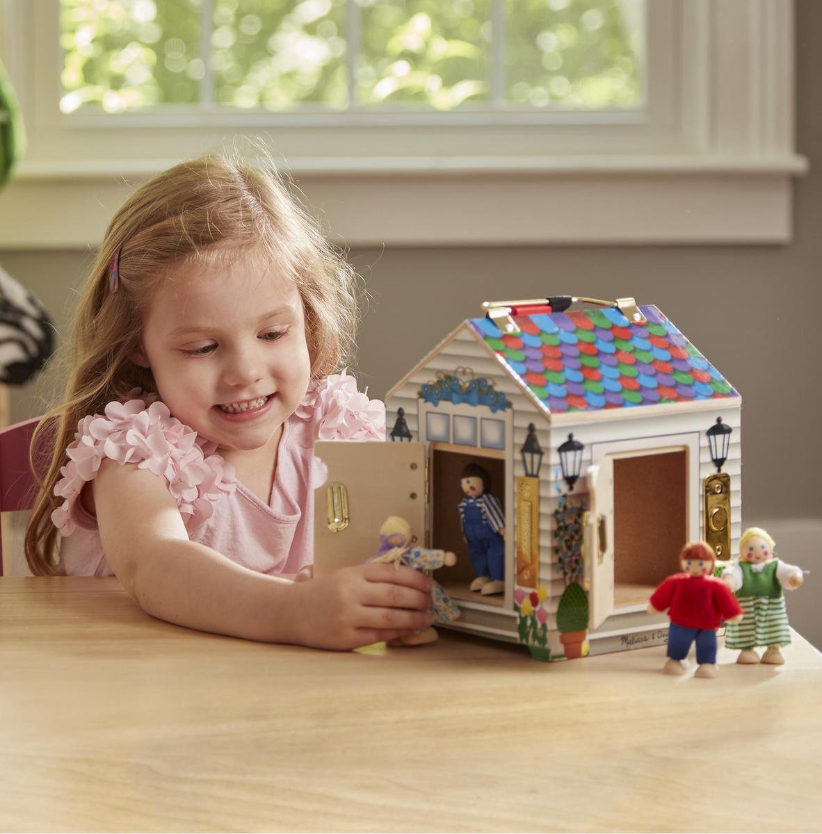Melissa & Doug Houten Speelset Deurbelhuis