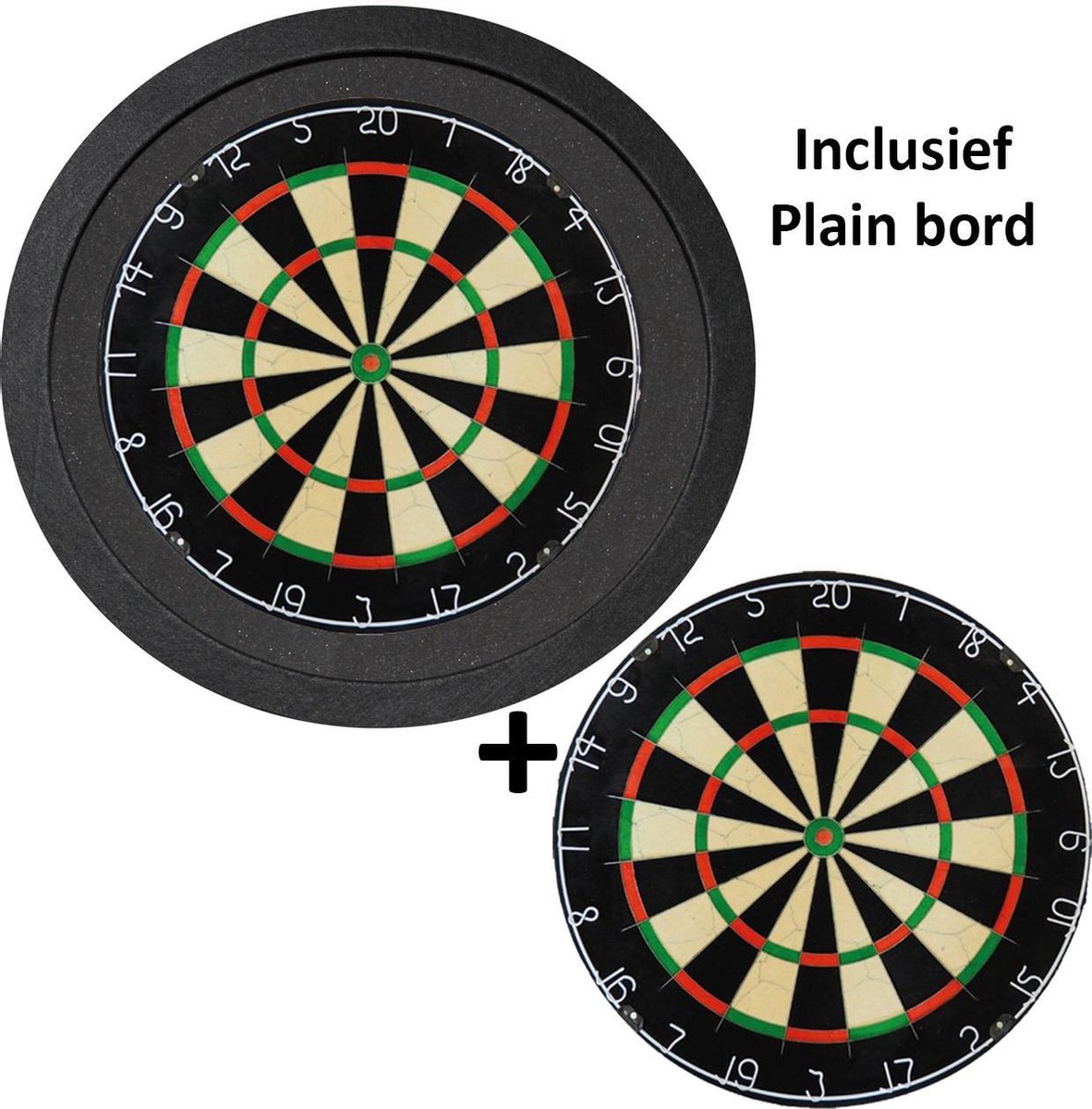 Dragon Darts - TCB X-Ray 3.0 Luxe - dartbord verlichting - surround - inclusief plain - dartbord - zwart