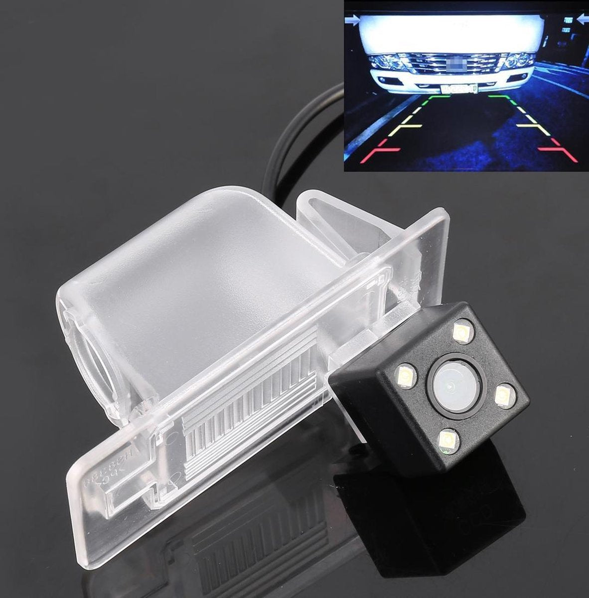 656x492 Effectieve Pixel HD Waterdicht 4 LED Nachtzicht Groothoek Auto Achteruitrijcamera Backup Reverse Camera voor Chevrolet Malibu XL 2016-2018 / Equinox 2017-2018