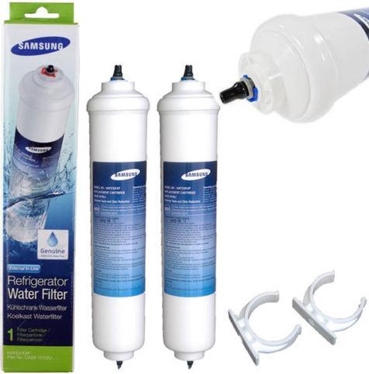 2X  Samsung DA29-10105J HAFEX AquaPure waterfilter HAF-EX/XAA voor Samsung Amerikaanse koelkasten met een externe waterfilter