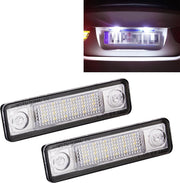 2 STKS DC 12V 2W 120LM 6000K LED Kentekenverlichting 18-SMD Lampen Lampen voor Astra F 91-98