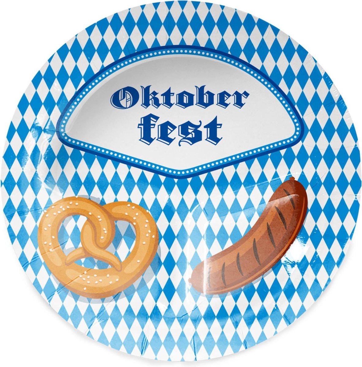 Oktoberfest Borden 23cm 8st