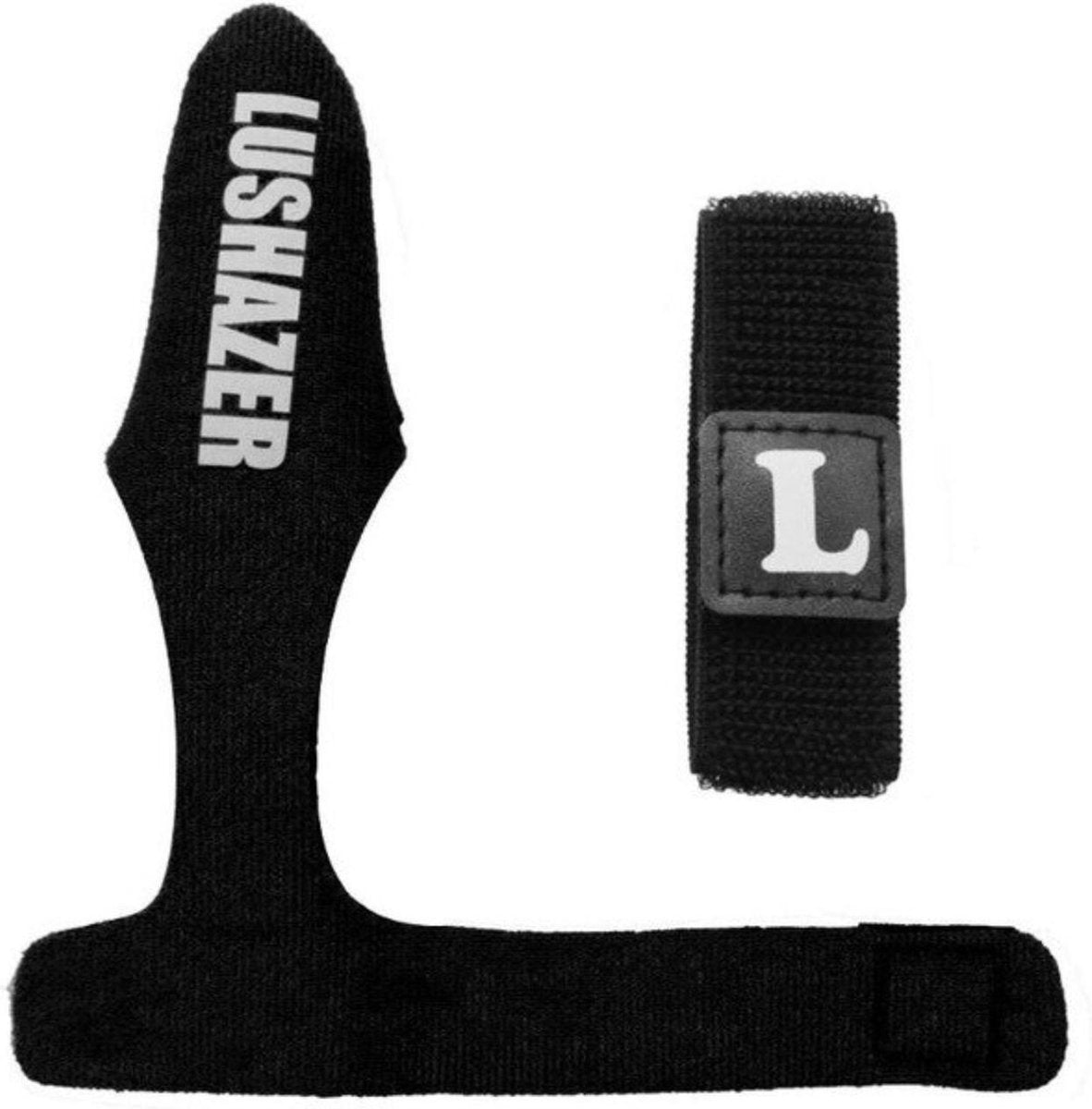 Hengel Klittenband en Tip Protector - Hengel Bescherming - Rod Protector en Wikkelriem - Elastische Rod Wrap en Tip Protector - Rod en Lead Band - 2-Delig Set  - Zwart