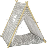 Simpletrade Speeltent - Tipi speeltent - Geïntegreerde vloer - Polyester - 104x110x100 cm