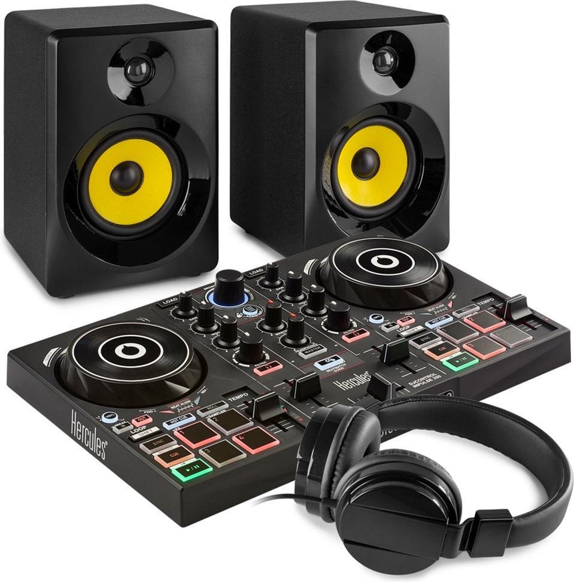 DJ Set - Hercules DJ Set kinderen - Complete DJ starter kit voor de serieuze instapper! - DJ controller