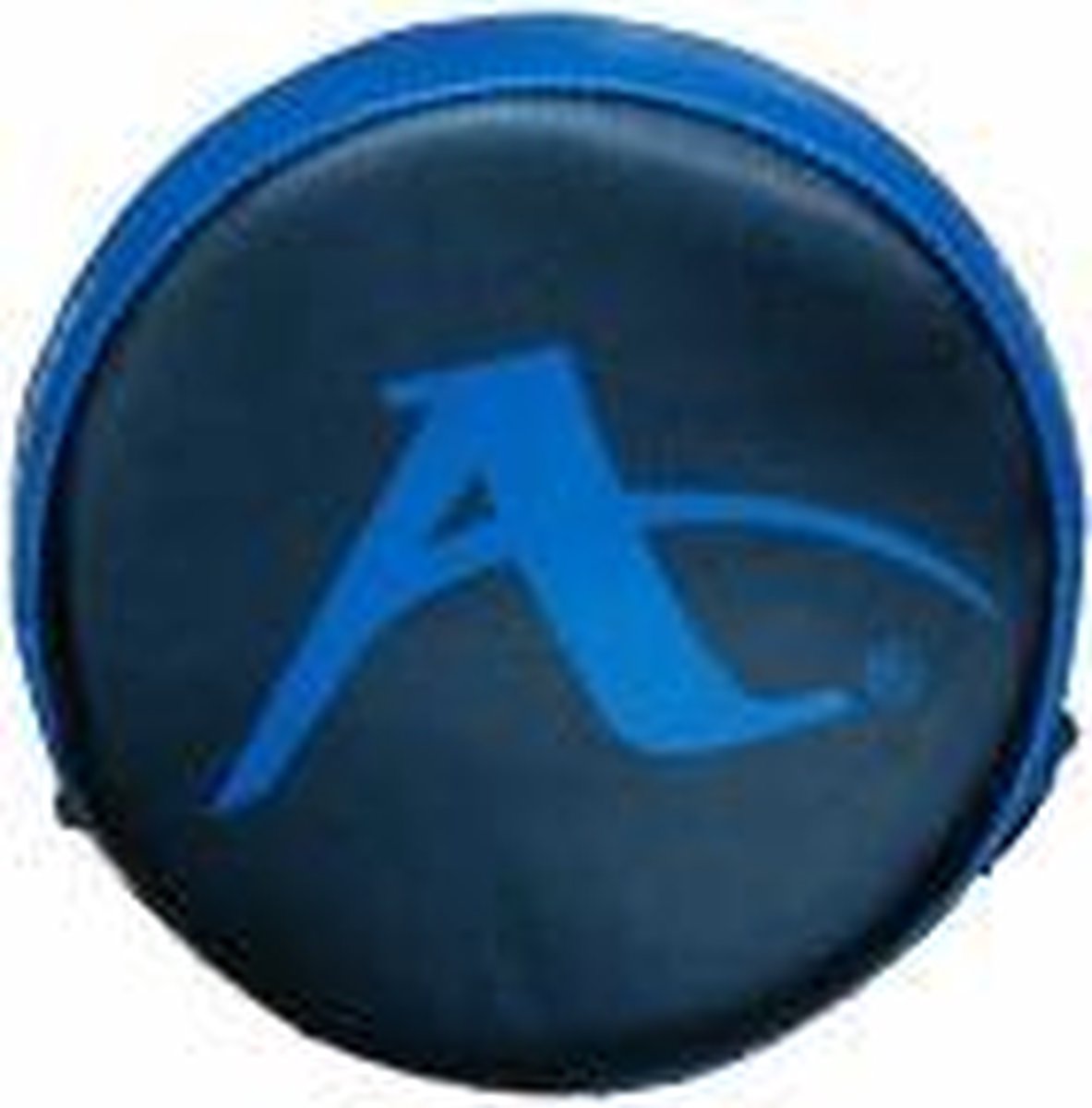 Ronde Focushandschoen Voor Karate Arawaza Zwart-Blauw