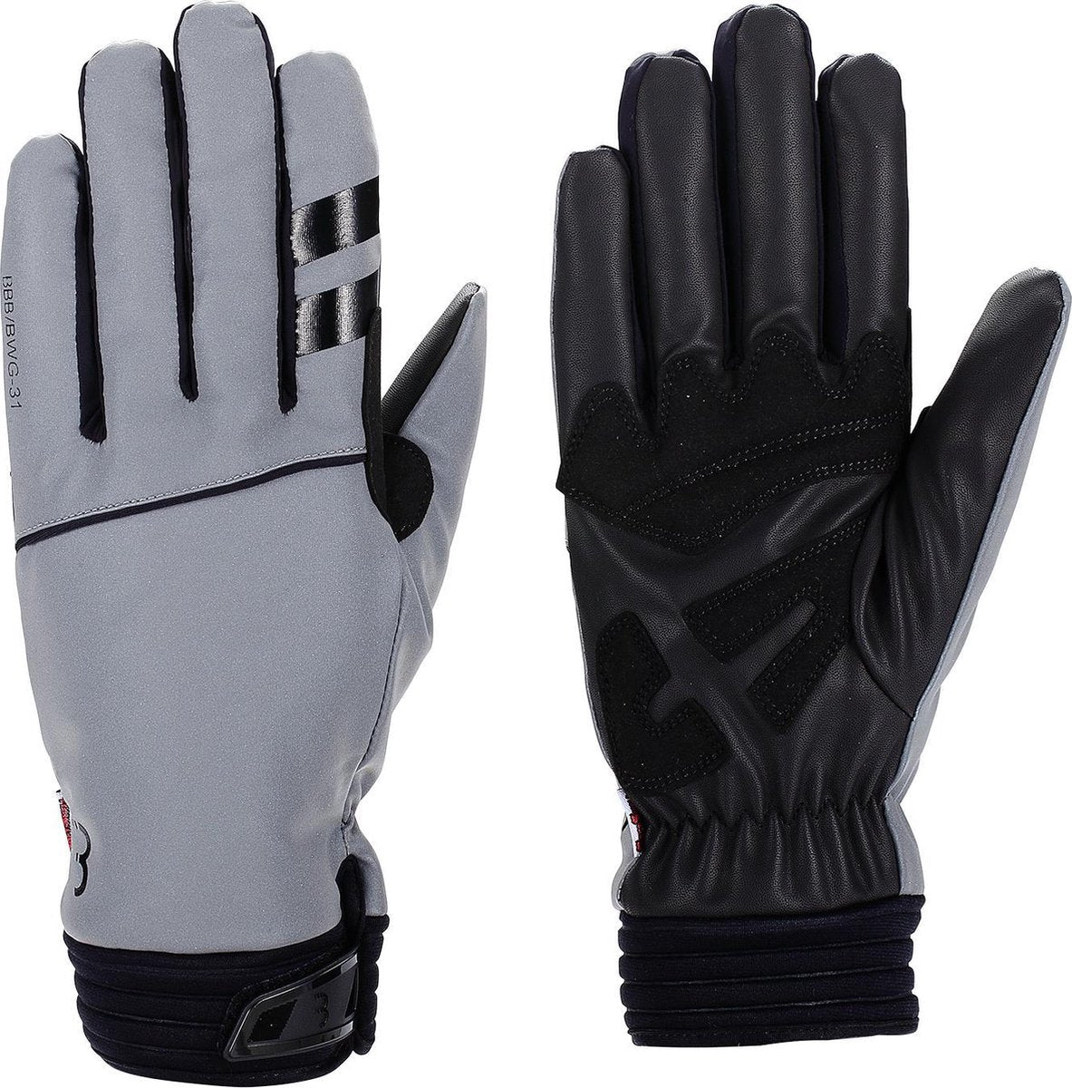 BBB Cycling BWG-31 ColdShield Reflective Fietshandschoenen - Maat XXXL