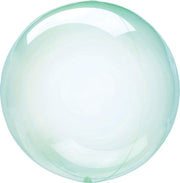 Anagram Folieballon Clearz Crystal Clear 46 Cm Transparant Groen