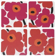 Marimekko -  Unikko -  Onderlegger - Rood