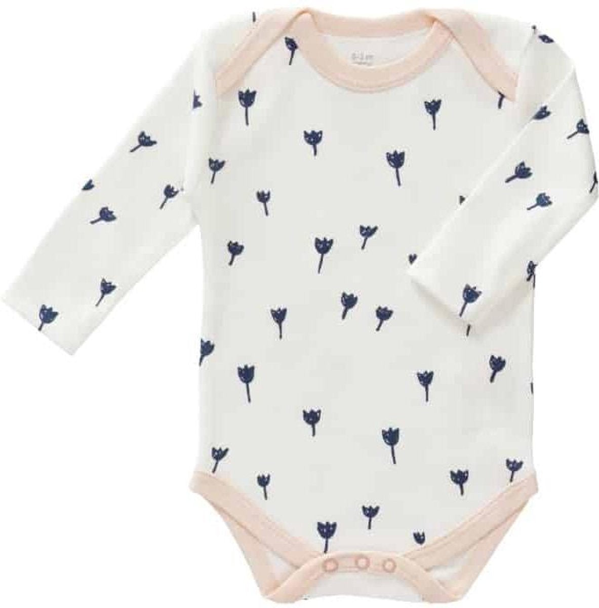 Fresk Body Lange Mouw Tulip Indigo Blue
