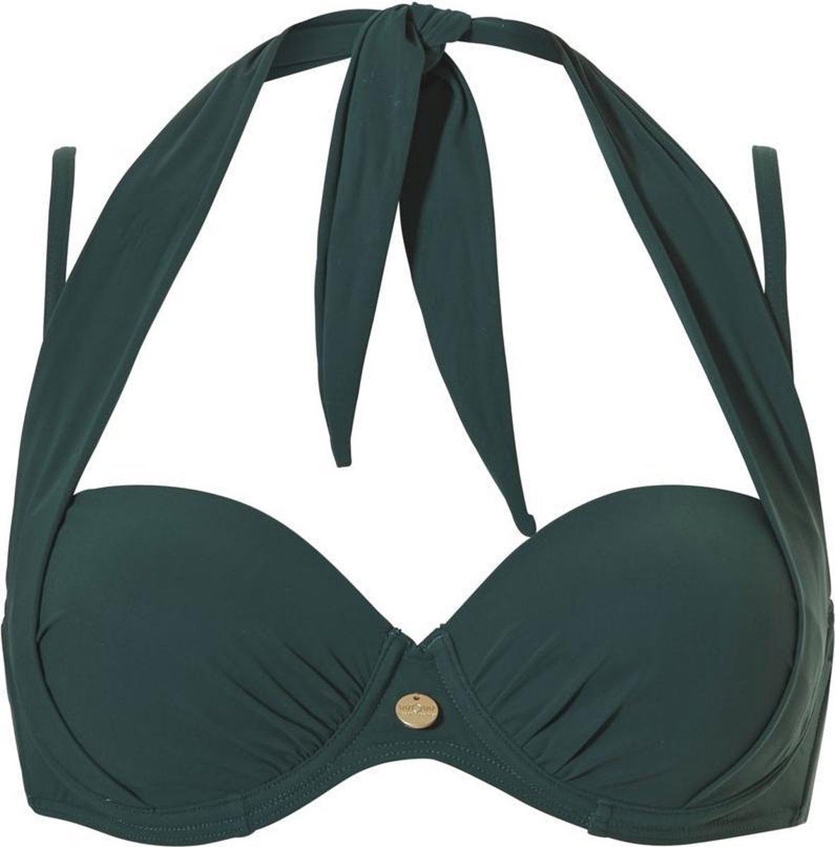 TC WoW - Ten Cate - Sea Moss Multiway Bikini Top - maat 38D - Groen