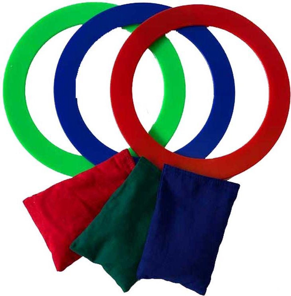 Jongleer ringen | 3 Jongleerringen | 3 pittenzakjes | Jongleerset  Basic | Softee