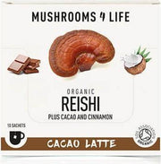 Mushrooms4Life - Reishi Cacao Latte - 10 zakjes