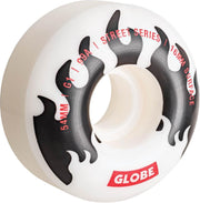 Globe G1  Street wielen 54 mm white / black / flames