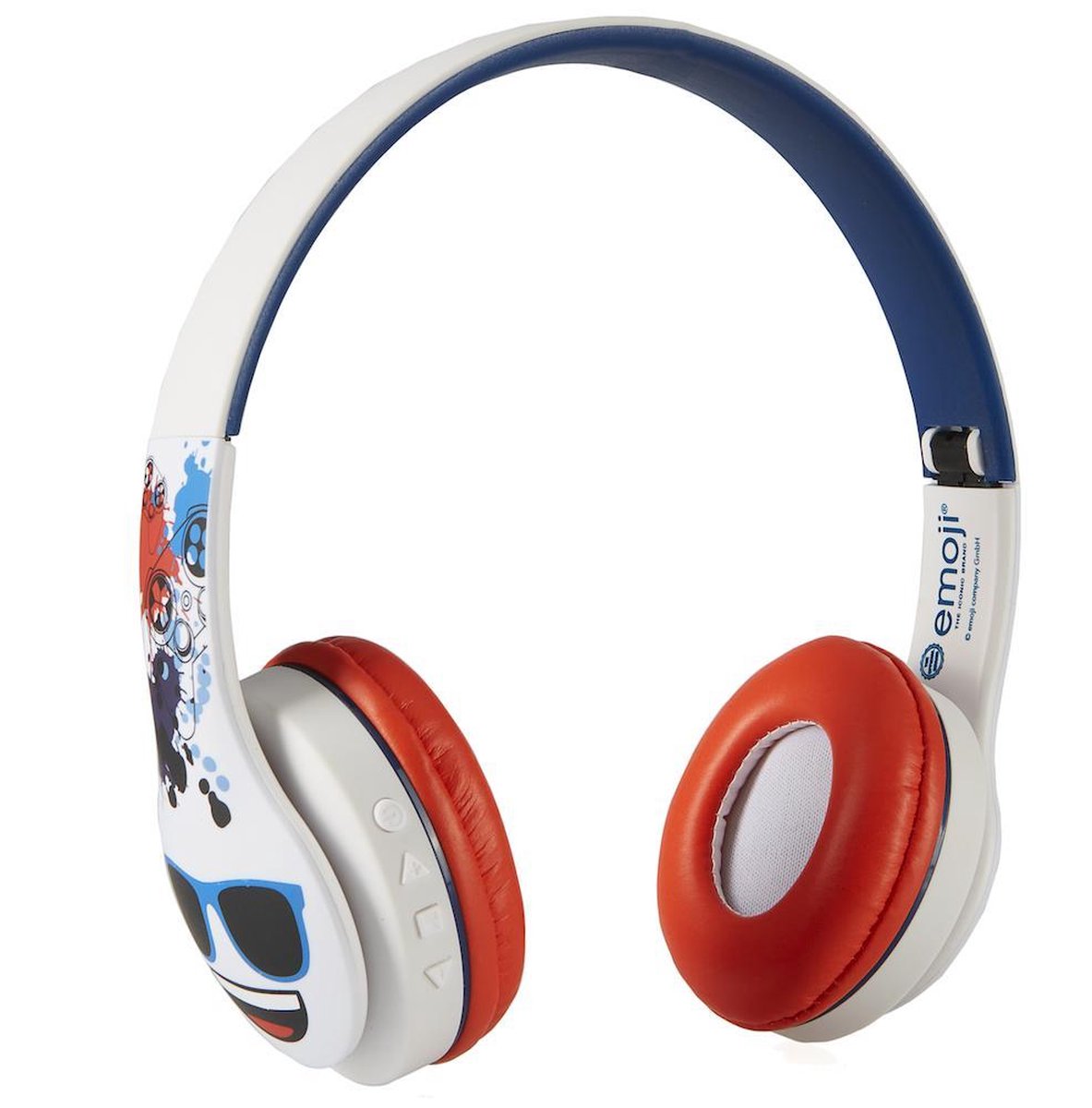 Emoji - Junior Bluetooth koptelefoon (blauw)