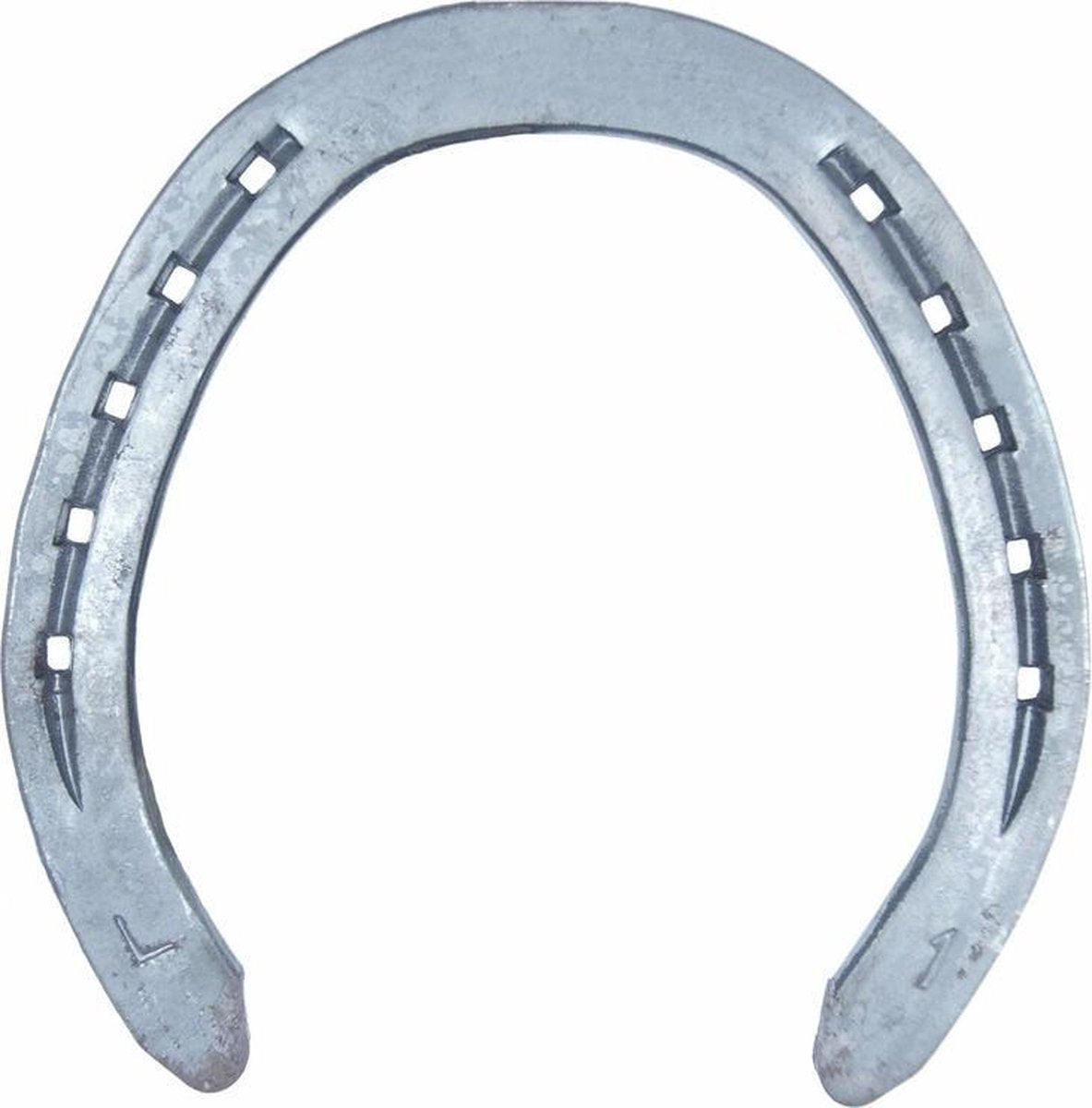 Hoefijzerspel metalen hoefijzer 1x