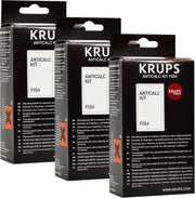 3X Krups Ontkalkingset F054 / F054001B Huishoudelijke apparaten Poeder ontkalker
