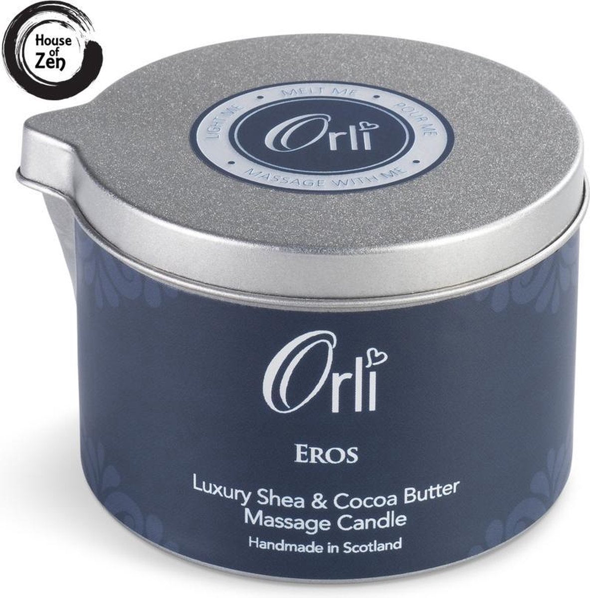 Vegan Massage Olie Eros  - 100% biologisch en dierproefvrij