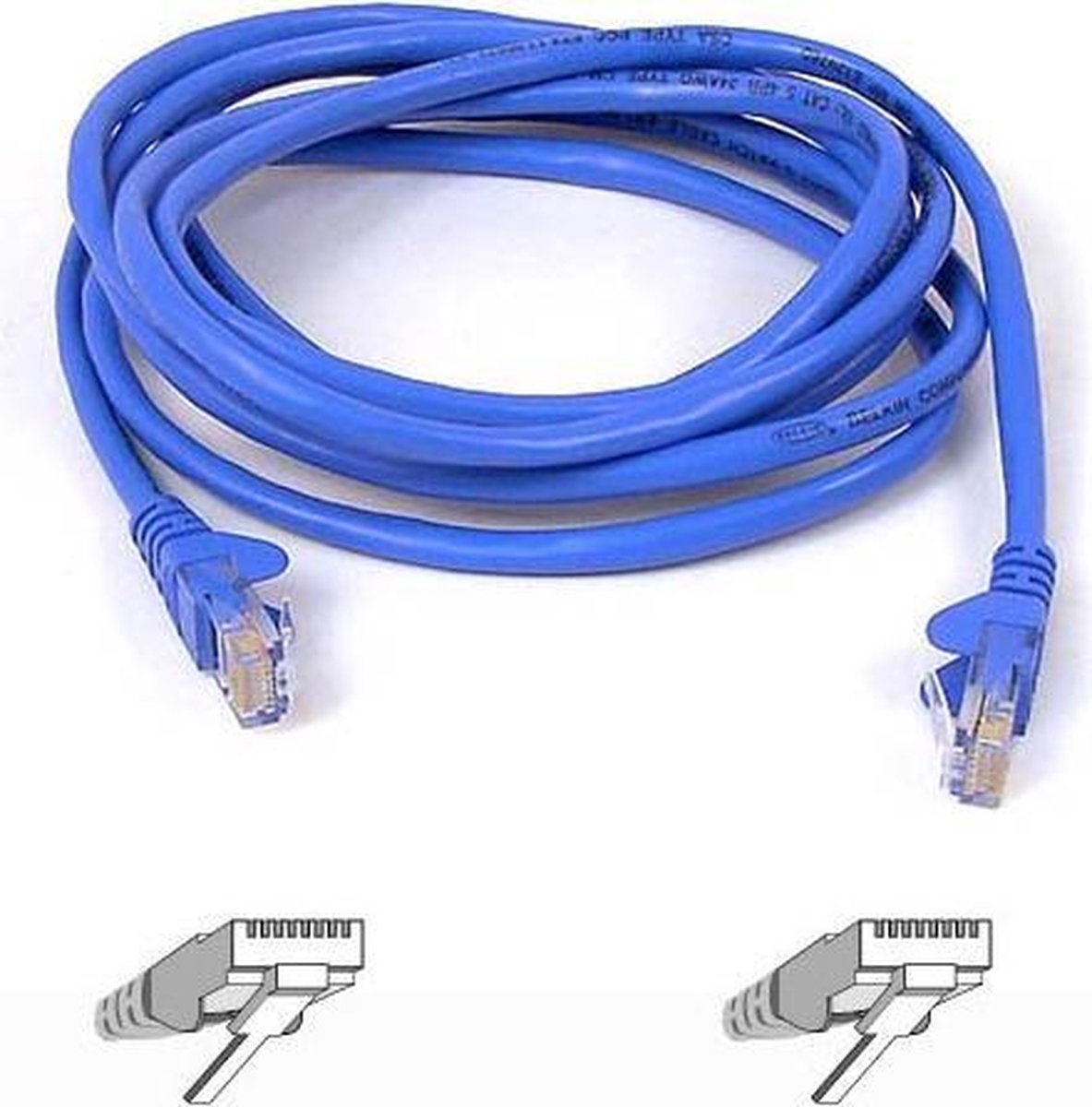Belkin UTP-kabels RJ45 CAT-6 Snagless STP Patch Cable 5m blue